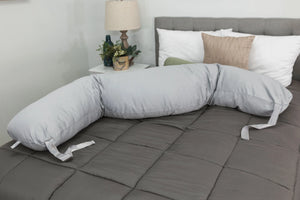 Boomerest Supreme Cover in Peaceful Gray