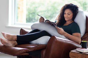 Canoodle Lounging Up and Over Lifestyle in Peaceful Gray