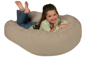 Pillay Plush Forward Lounge in Latte