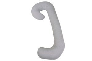 Snoogle Jersey Cover in Heather Gray