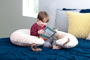 Puppy Snoogle Jr Reading Lifestyle