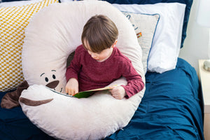 Puppy Snoogle Jr Reading Lifestyle
