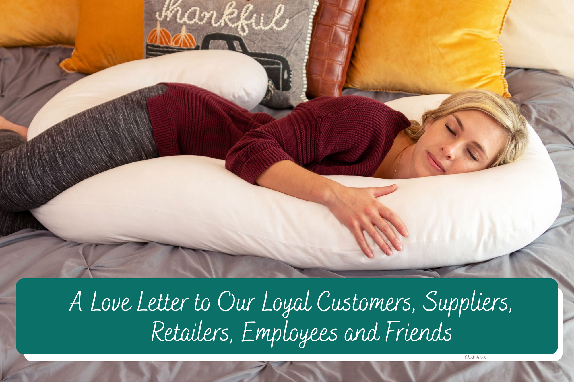 A Love Letter to our loyal customers, suppliers, retailers, employees and friends CLICK HERE