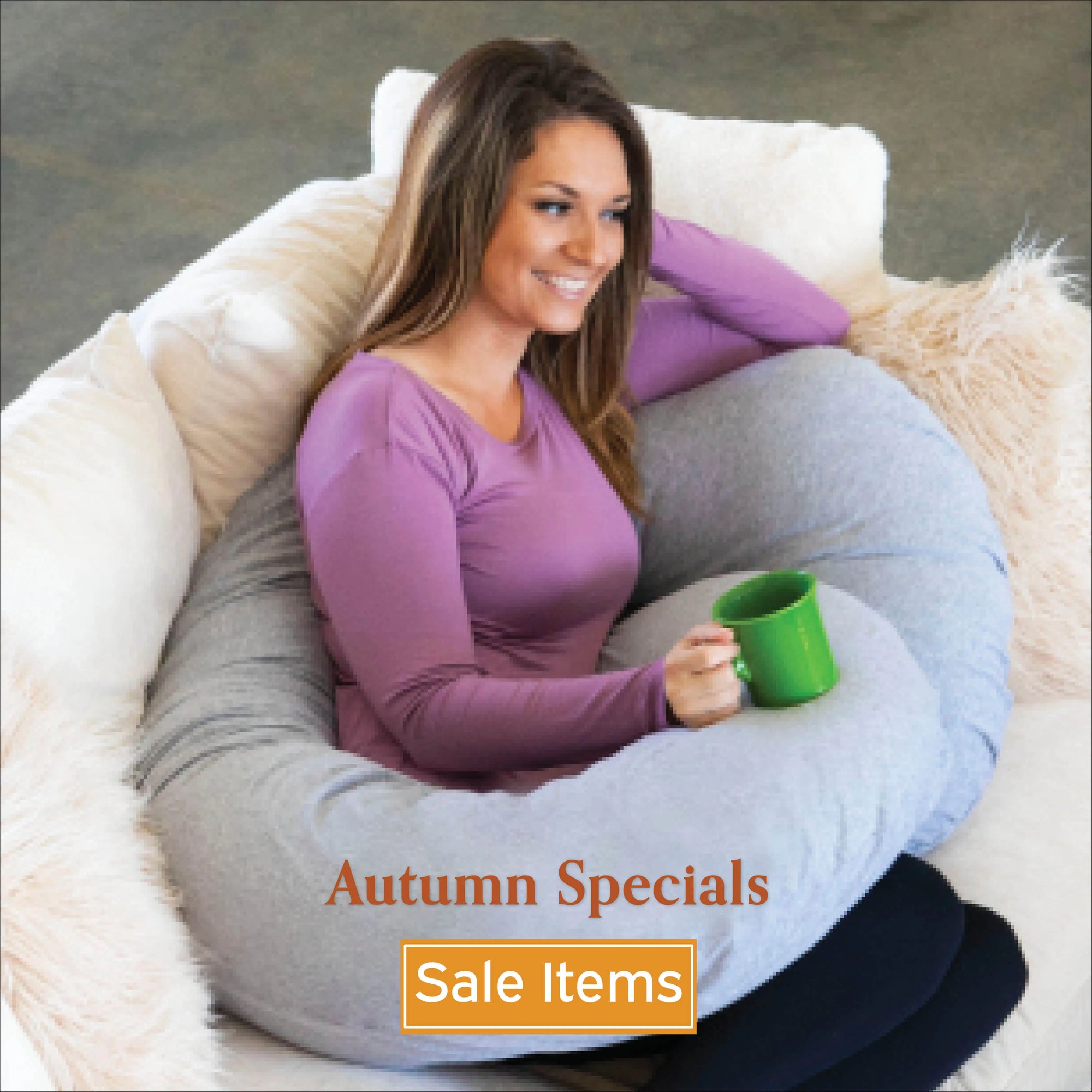 Autumn Specials Sale Items with Lounge Town in Heather Gray