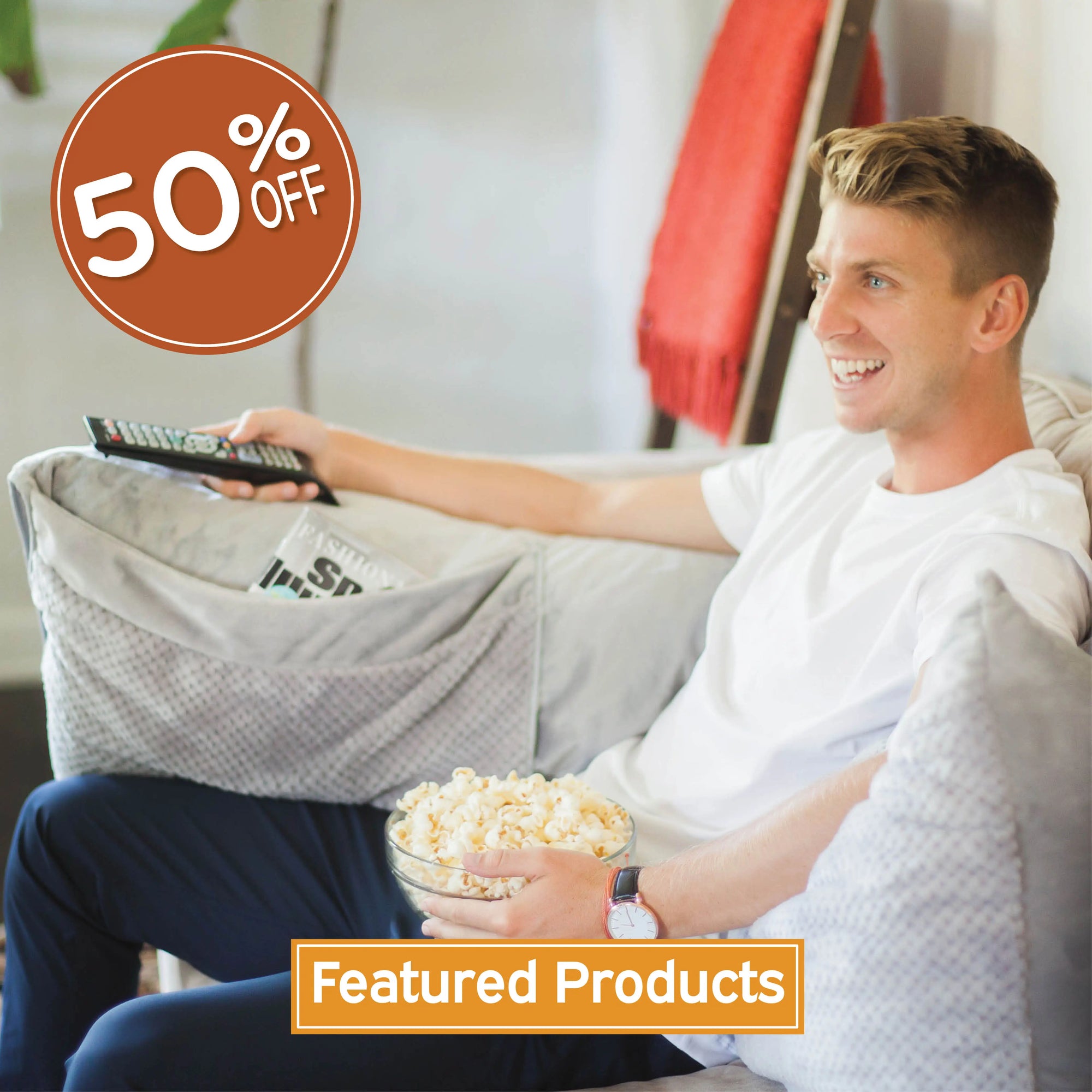 50% Off Featured Products with Sloucher in Slate