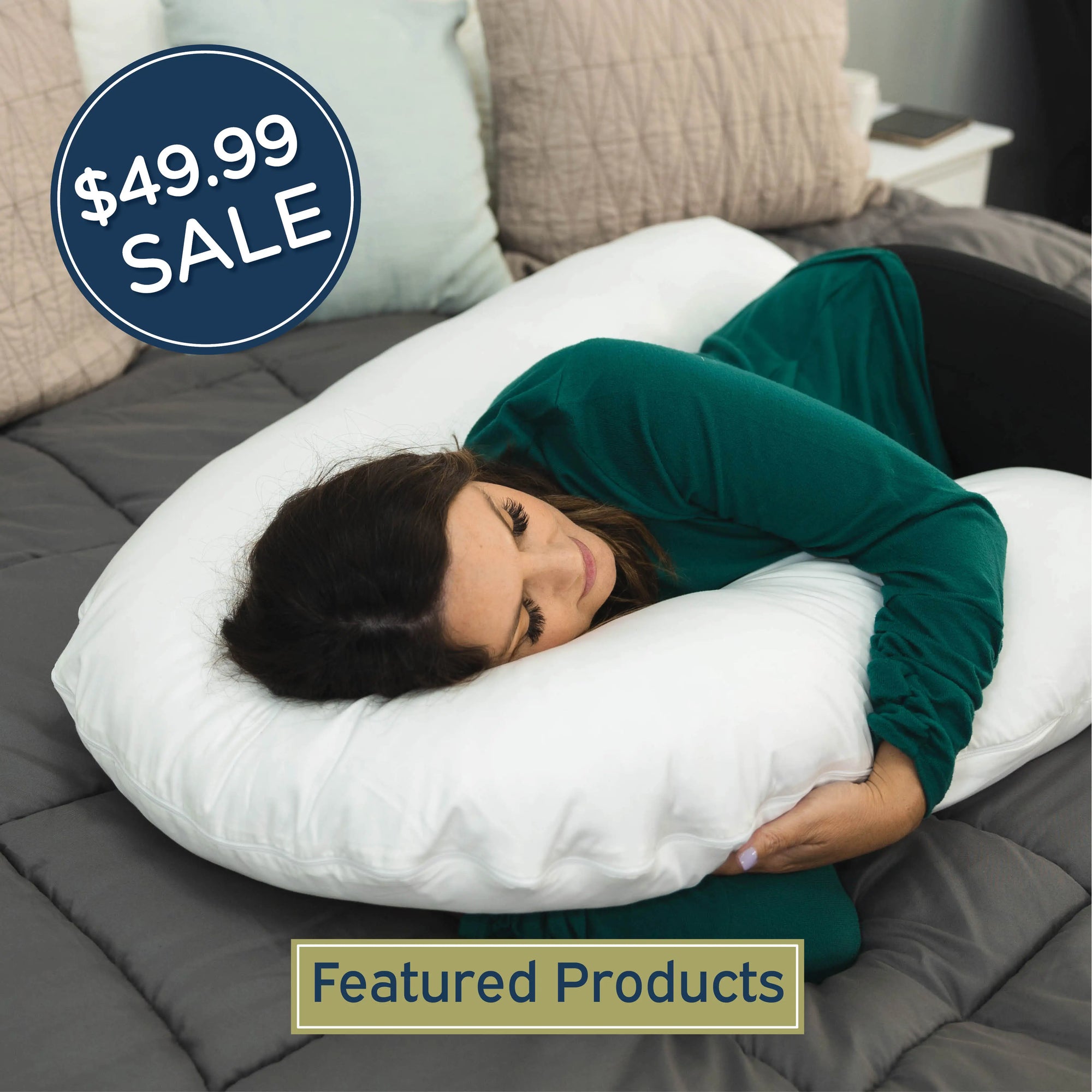 $49.99 Sale, Featured Products with a Back N Belly Mini in Soothing White