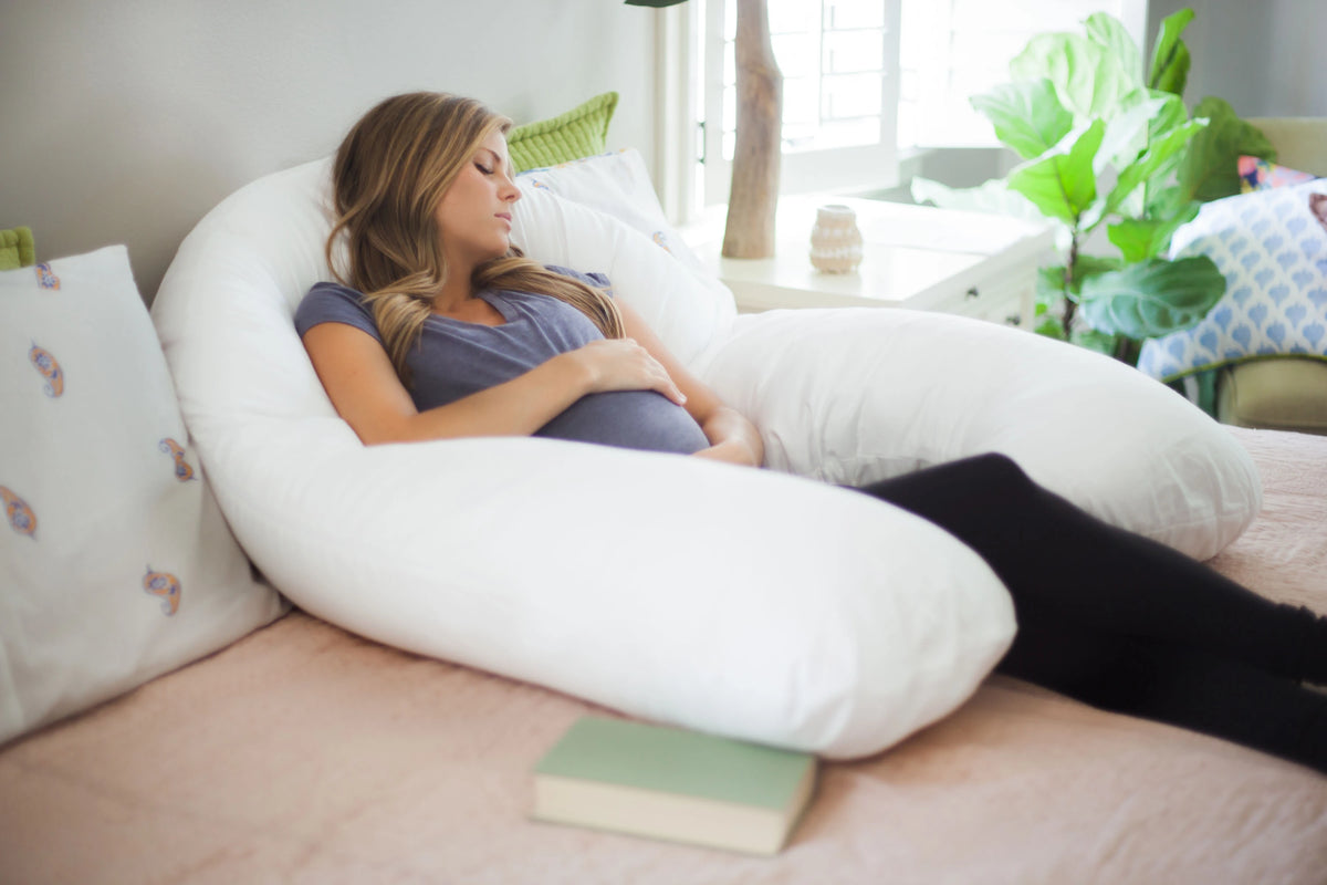 Back N Belly Bliss Lounging Sleep Lifestyle in Soothing White