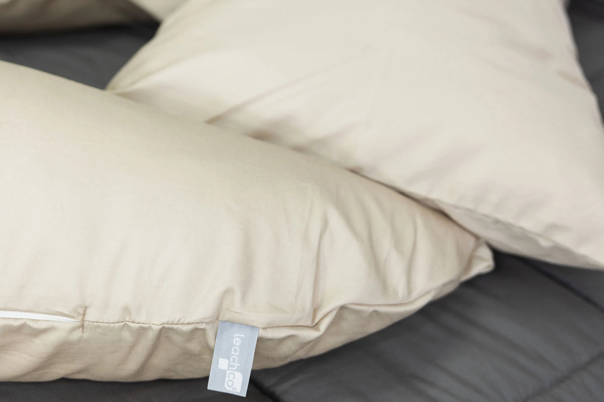 Back N Belly On My Own Petite Body Pillow Pillow Case in Lightly Latte