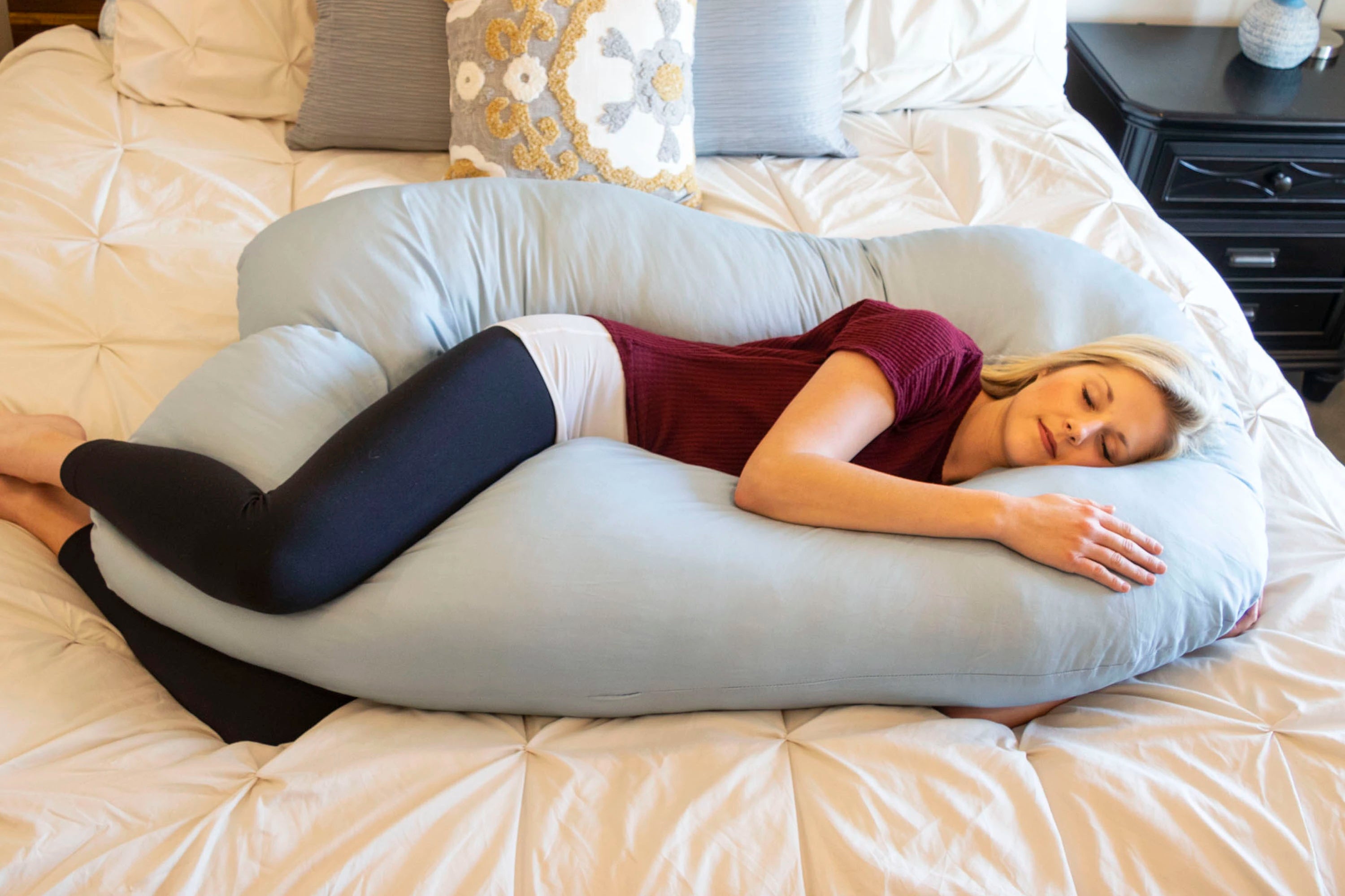 Leachco pregnancy pillow sales reviews