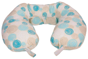 Best Nest Nursing Pillow Product Only in Petal Rounds Teal