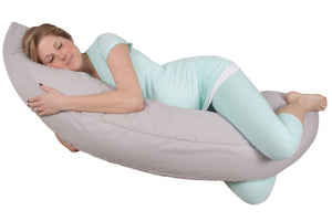 Body Bumper Front Large Pillow View in Gray