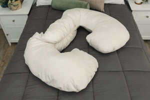 Grow To Sleep Supreme Body Pillow Product Only in Ivory