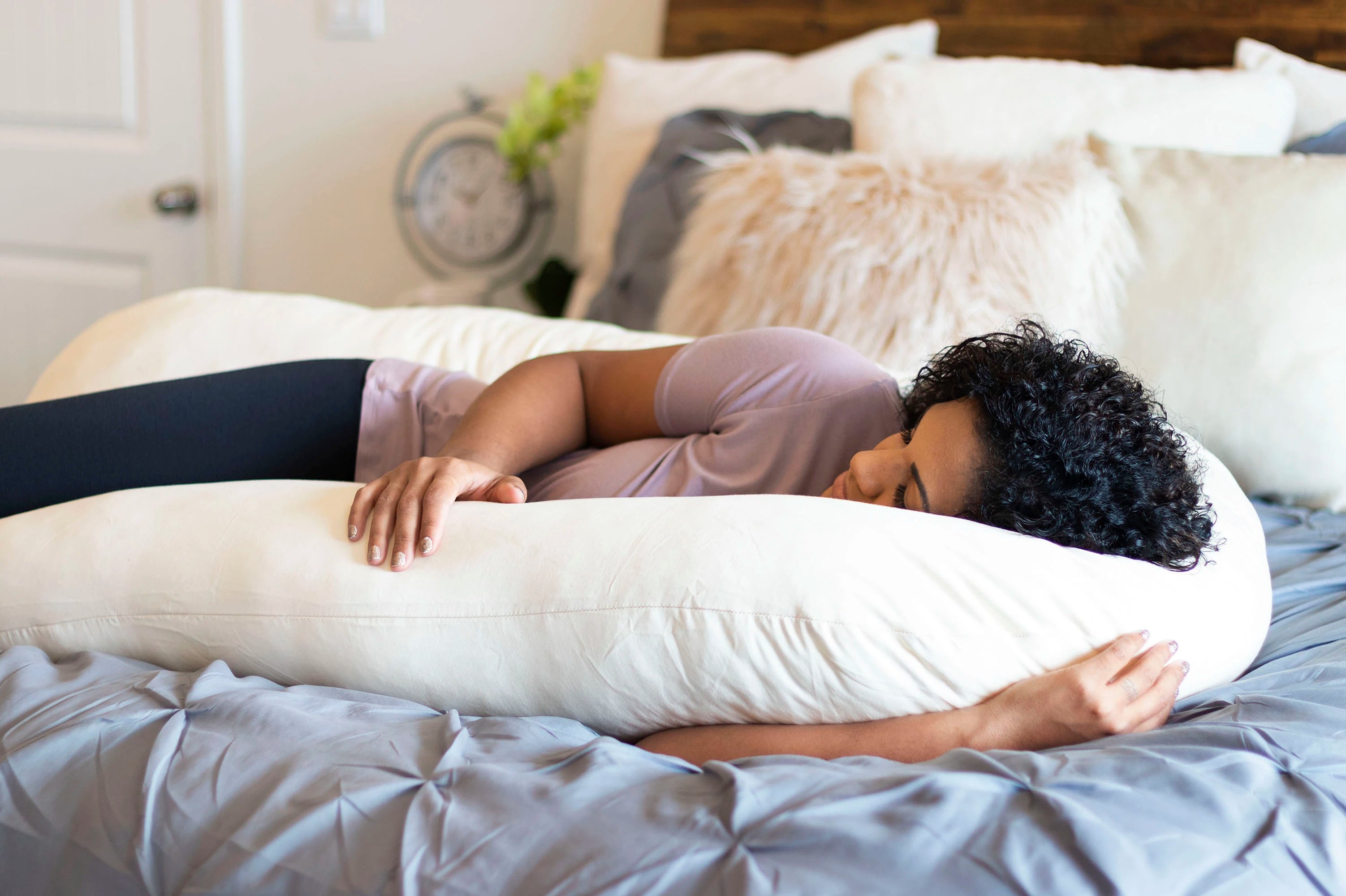Side Sleeper Pregnancy Pillow for Baby Bump