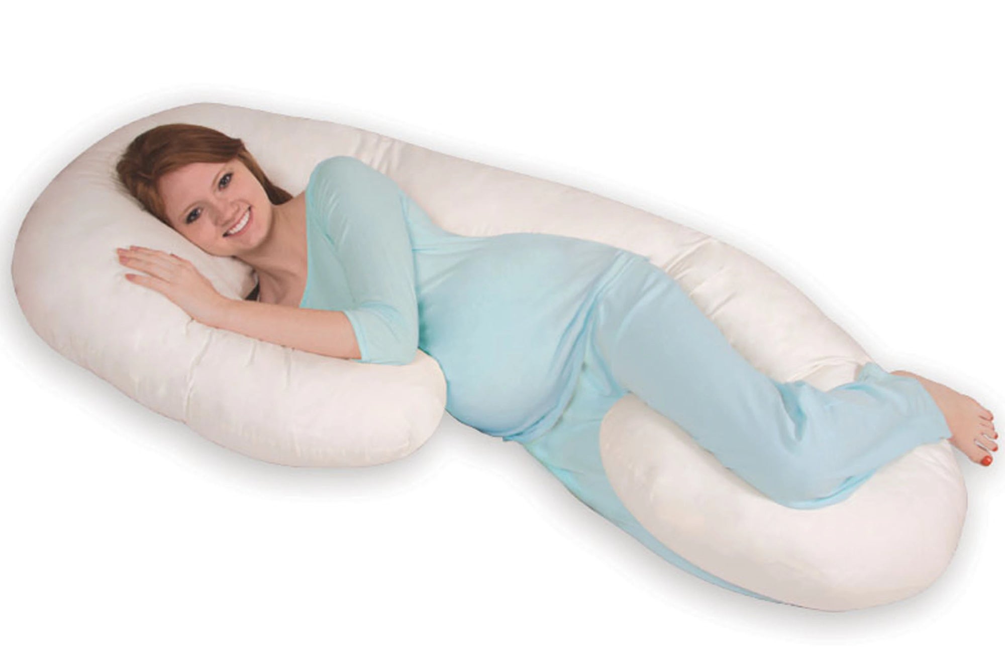 Snoogle Chic XL Front View in Ivory