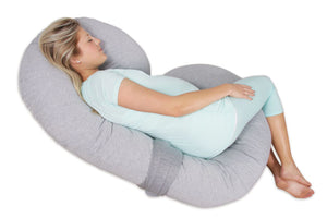 Snoogle Band It Back Pose in Heather Gray