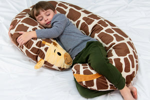 Giraffe Snoogle Jr Sleeping Lifestyle