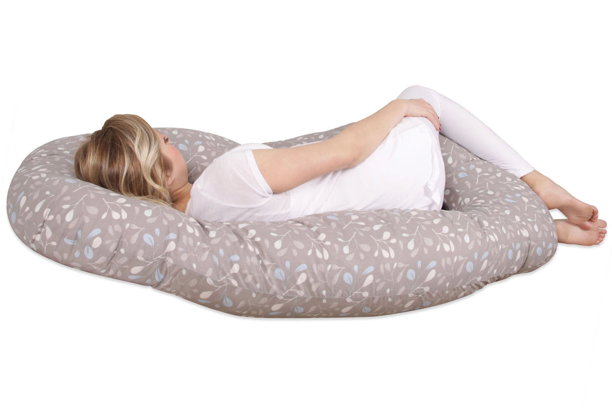 Snoogle Loop Chic Back View in Delicate Branch Taupe