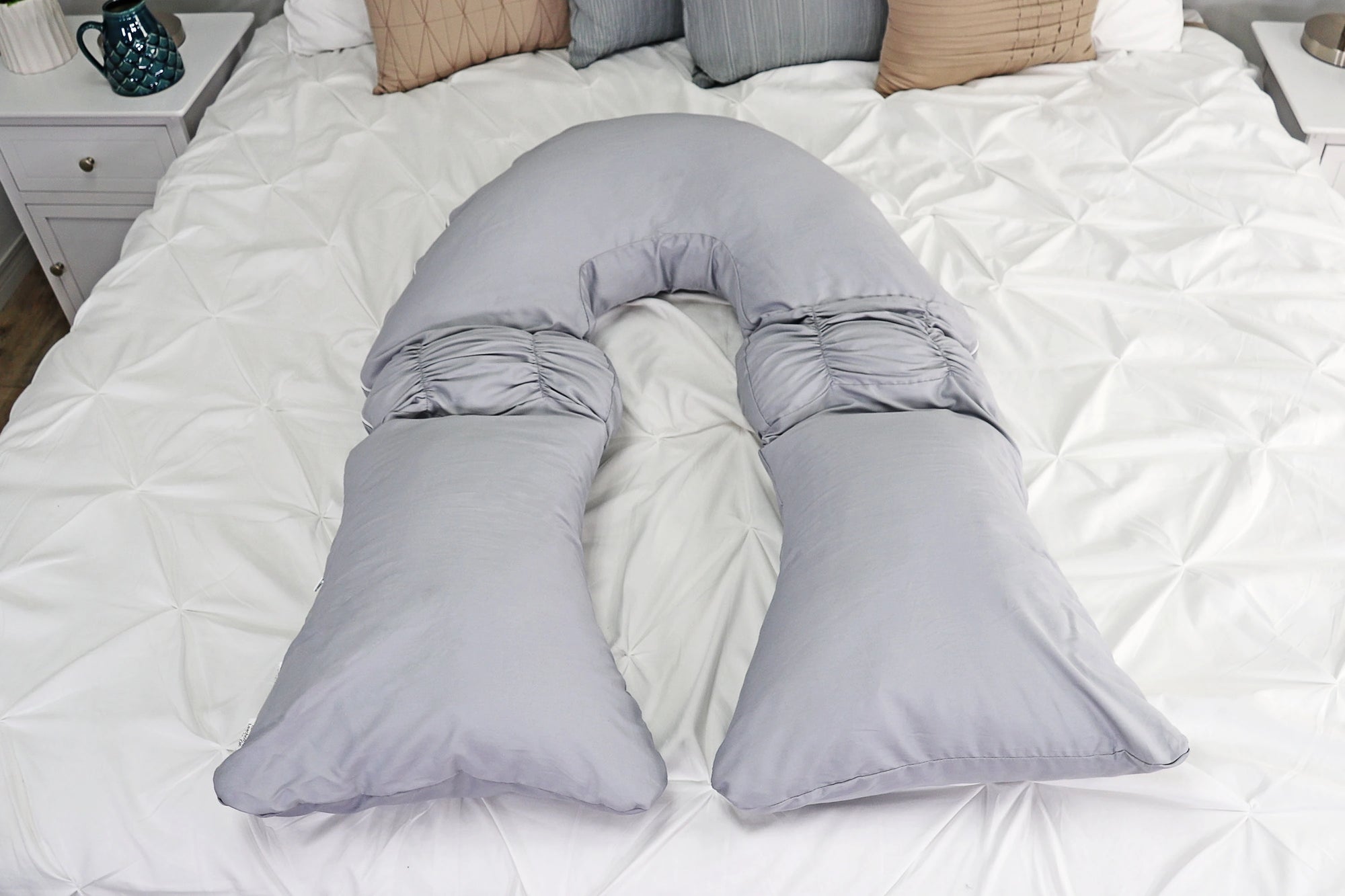 Trangility in Peaceful Gray Pillow Only
