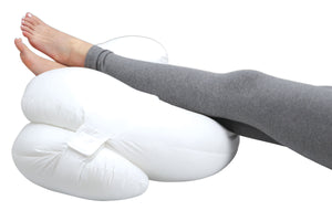 Upside Foot Support Pose in Soothing White