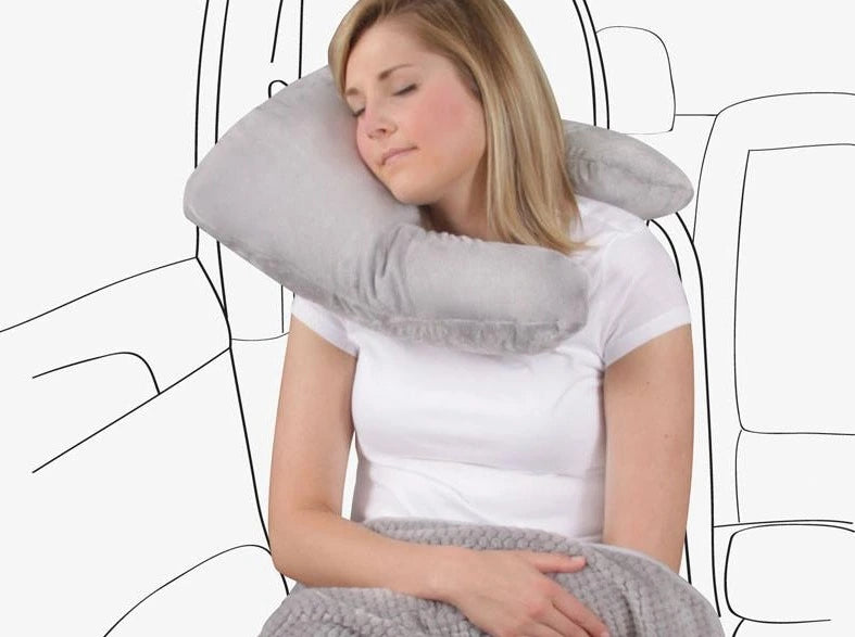 ZZZs in a Blanket Sleeping with Blanket in Gray